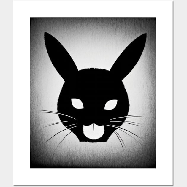 Bunny Enigma Wall Art by Skandynavia Cora